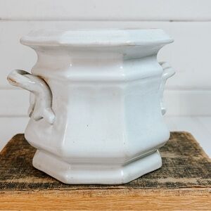 Antique Ironstone Sugar Bowl No Lid | Ironstone China JF